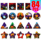 Halloween Mini Maze Game - Bulk Handheld Educational Puzzle for Kids Party Favors Travel Game Graduation Classroom Activity
