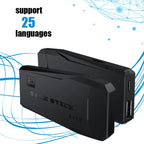 M8 4K Mini Game Stick 40000 Games Built-in with Twin 2.4G Wireless Controllers Video Game Console