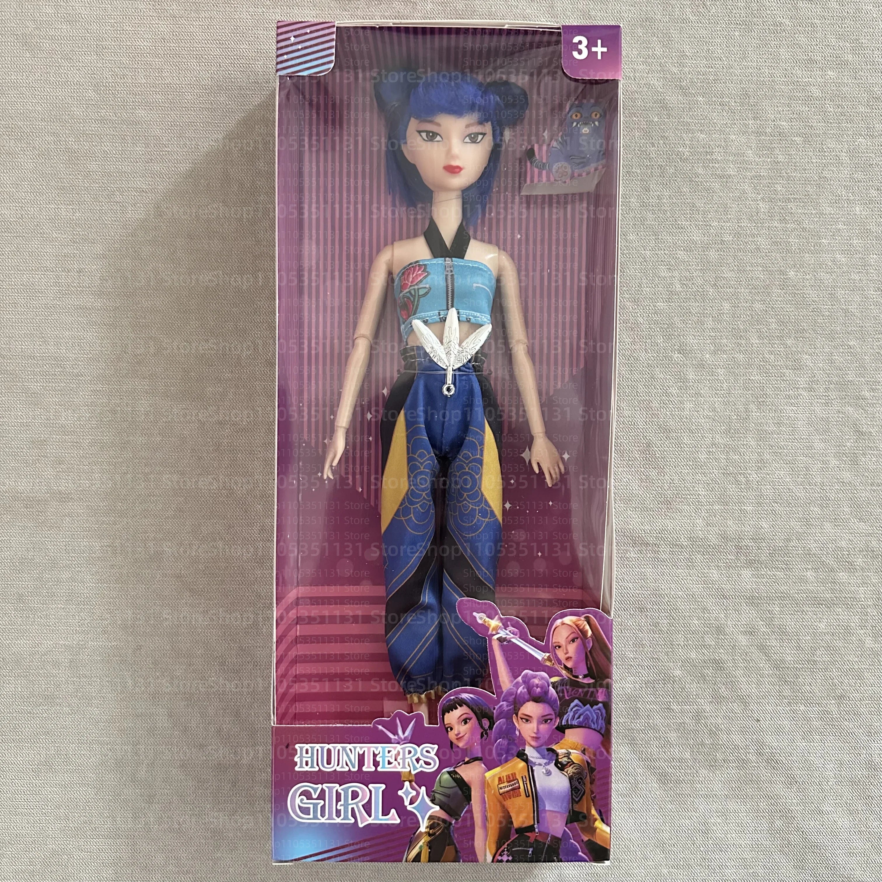 Kpop Anime Vinyl Doll Set – Rumi Mira Zoey Articulated Toy