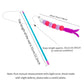 Elastic String Cat Teaser Wand with Faux Fur Bug