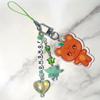 ANITEEZ Bias Beaded Keychain Phone Charm