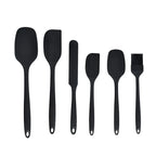 6-Piece Silicone Kitchenware Set with Spatulas and Oil Brush Kit