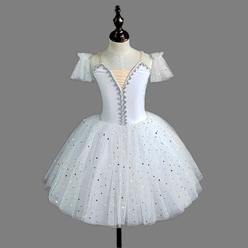 Girls' dance skirt, children's ballet skirt, school dance performance skirt, girls' ballet costume, dance performance costume