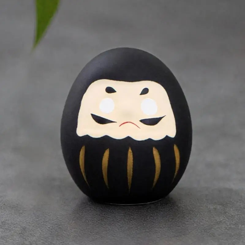 1pc Japanese Ceramic Daruma Statue Daruma Tumbler Crafts Lucky Fortune Ornament Landscape Daruma Doll Fengshui Home Decor Gift