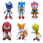 Sonic Figures 6PCS Set – Shadow, Tails & Character Collectible Toys