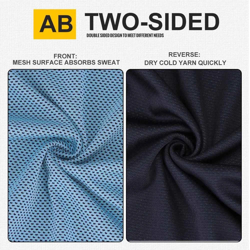 WRELS Towel Sports Quick-drying Super Absorben Outdoor Cooling Towel Fitness sports gym Running quick Dry Cool Towel Soft Gym