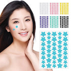 Star Acne/Pimple Patch, Yellow Star Shaped Acne Absorbing Cover Patch, Invisible Hydrocolloid For Face Acne Dots