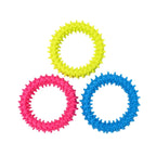 Pet Chew Toy Soft Rubber Bite-resistance Bone Shape Teeth Grinding Chewing Toys for Small Dogs Training Pet Supplies
