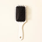1 Piece Skeleton and Flower Patterned Air Cushion Comb - Massage Exfoliating Comb, ABS Plastic Handle, Special for Real Hair Wig