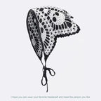 New Bat Halloween Bag Headscarf Hat Knitted Cotton Triangle Scarf Skull Spide Headband Headgear Women Girl All Saints Day Gift