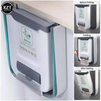 Kitchen Folding Trash Can Wall Mounted Trash Can Kitchen Cabinet Door Mounted Trash Can Folding Trash Can for Vehicles