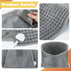Electric Heating Waist Belt – Adjustable Thermal Pad for Back & Abdomen