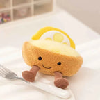 Cute Dessert Series Plush Toy Stuffed Food Cake,Egg Tart,Waffle,Pancake,Macaron,éclair Soft Doll Home Decor Gift for Children