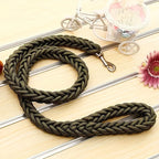 Durable Braided Rope Dog Leash for Strong Pullers