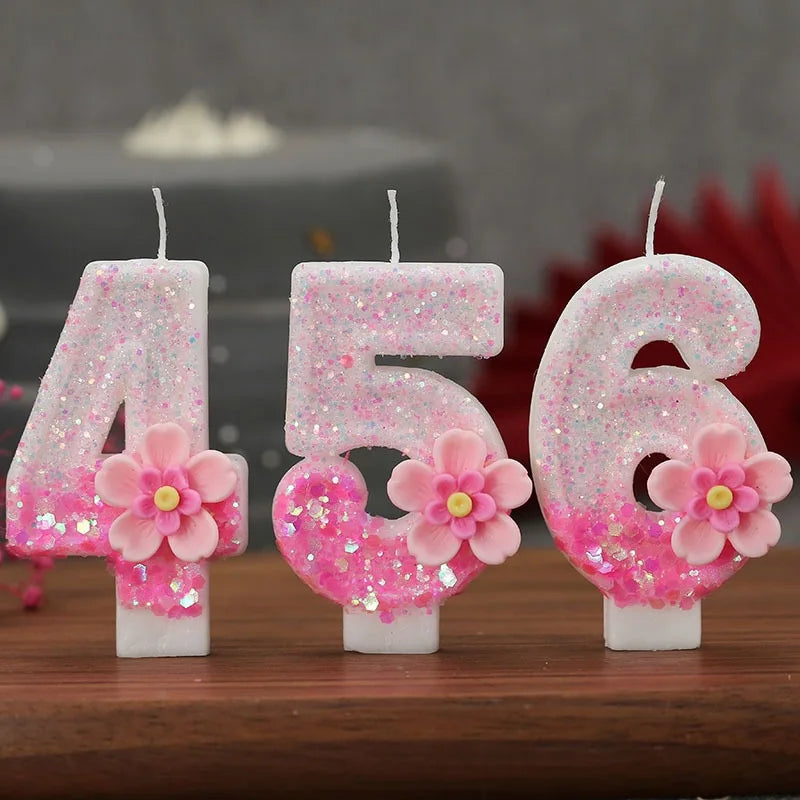 Creative digital candle birthday cake decoration daily necessities birthday candle