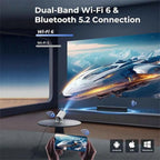 Ourdoor Smart Projector HY300 8K Android 11 Dual Wifi6 290ANSI Allwinner H726 BT5.4 1080P 1280*720P Home Cinema Outdoor Projetor