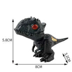 Jurassic Finger Dinosaur  Tyrannosaurus Model Toys for Kids Finger Biting Dinosaurs Movable Joints Dinosaur Toy for Boy Gift