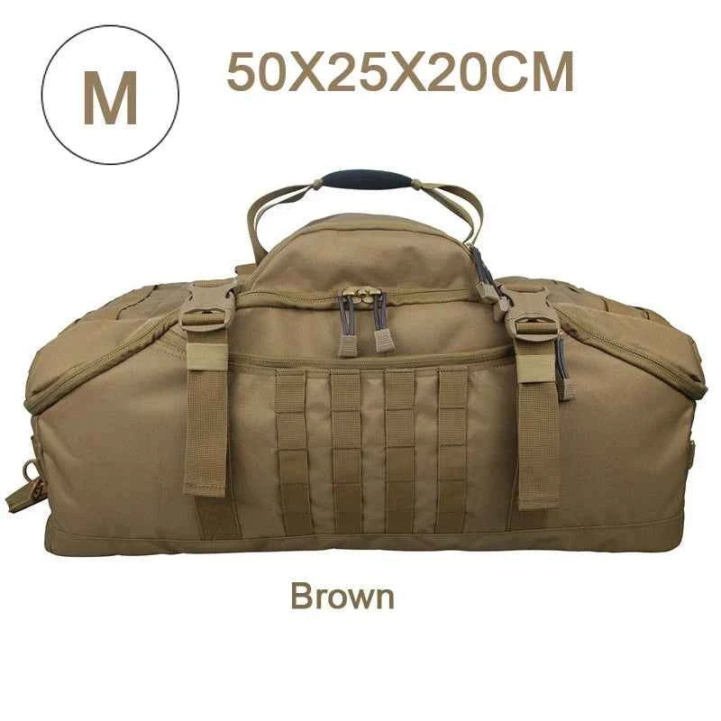 LQARMY 30L 50L 80L Outdoor Mountaineering Bag Molle Tactical Backpack Large Duffel Bag Hiking Camping Travel Bags