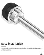 ER Extension Rod C6 C8 C10 C12 C16 C20 C25 C32 ER8 ER11 ER16 ER20 ER25 Extension Rod Tool Holder Bracket Tool Collet 100 150 200