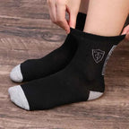 5/10 pairs Breathable Men's Basketball Crew Socks for Spring and Fall Sweat Absorption Deodorant Sports Stockings