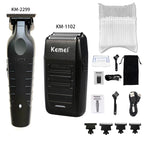 Kemei KM-2296 KM-2299 KM-1102 Hair Clipper Kit Men's Electric Shaver Hair Trimmer Machine Professional Hair Cutting Machine