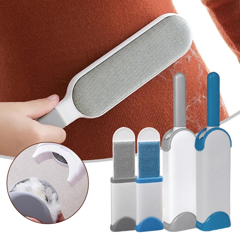Magic Clothes Lint Remover Reusable Pet Cat Hair Fur Roller Brush Reusable Static Dusting Cleaning Brushes Manual Cleaner Tool - WTN Essentials 
