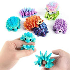 3D Printed Hedgehog Range-of-motion Figurine - Versatile Indoor  Home Desk Decor Collectible Articulated Landscape Ornaments