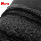 Winter Warm Gloves Flip Over Expose Two Fingers Gloves Windproof Touch Screen Gloves Cycling Ski Fishing Gloves