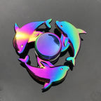 New Metal Rainbow Fidget Spinner Gradient Color R188 Mute Bearing EDC Hand Spinner Fingertip Gyro Anti-Anxiety Adult Toys Gifts