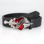 Retro Men's Belt Bohemian Style - Fashion Personalized Belt For Men Women Punk Rock Y2K Belts - For Jeans, Dresses & Casual Wear