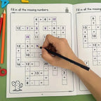 Children's Math Exercise Books, Addition and Subtraction Practice Books, Early Education Learning Workbooks, Math Improvement Tools, Children's Math Crossword Toys, Educational Books, Christmas, Birthday, Halloween Gifts