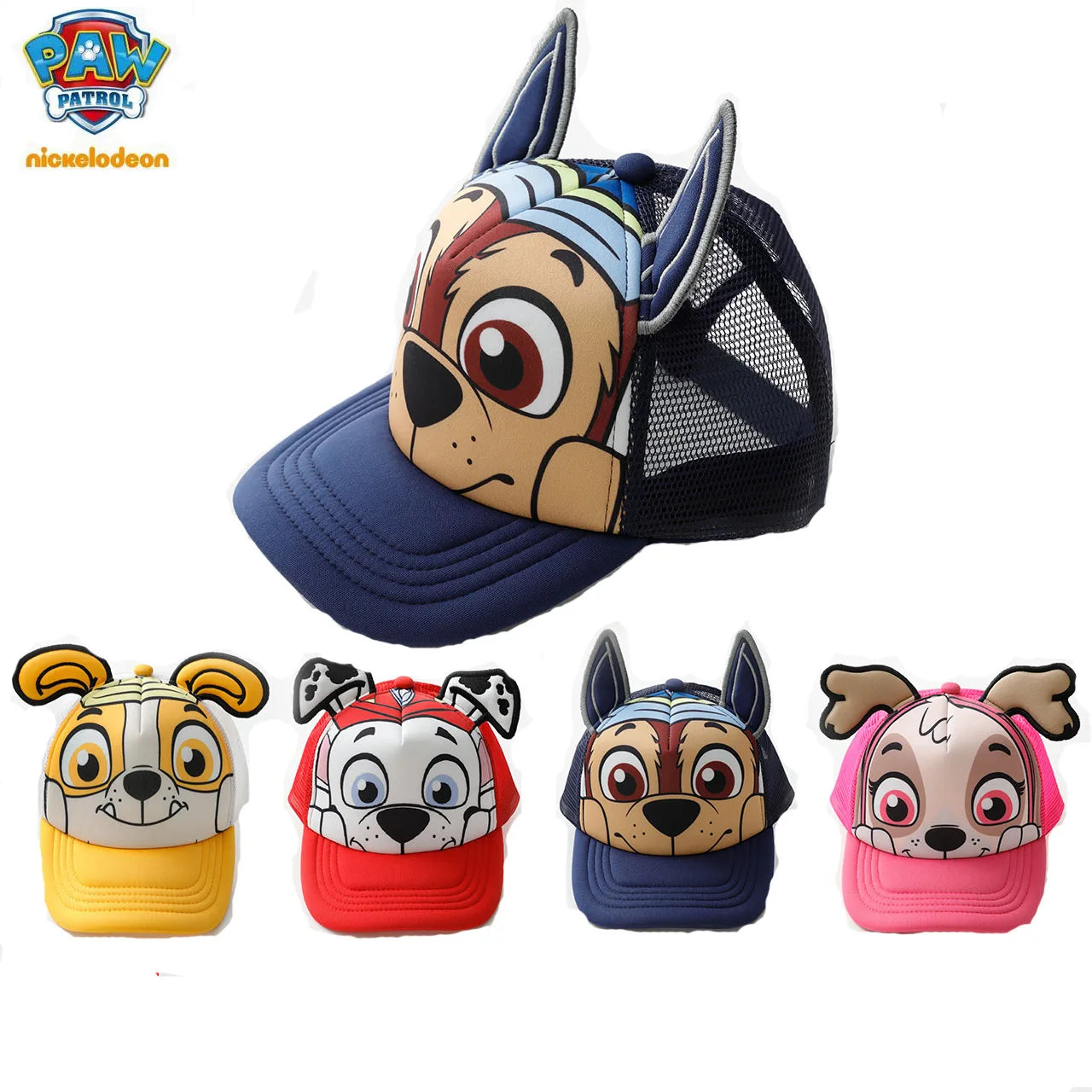 Genuine Paw Patrol Cartoon Child Baseball Cap Hip Hop Mesh Sun Protection Sun Hat Boys Girls Caps Snap back Hats Sports Hat
