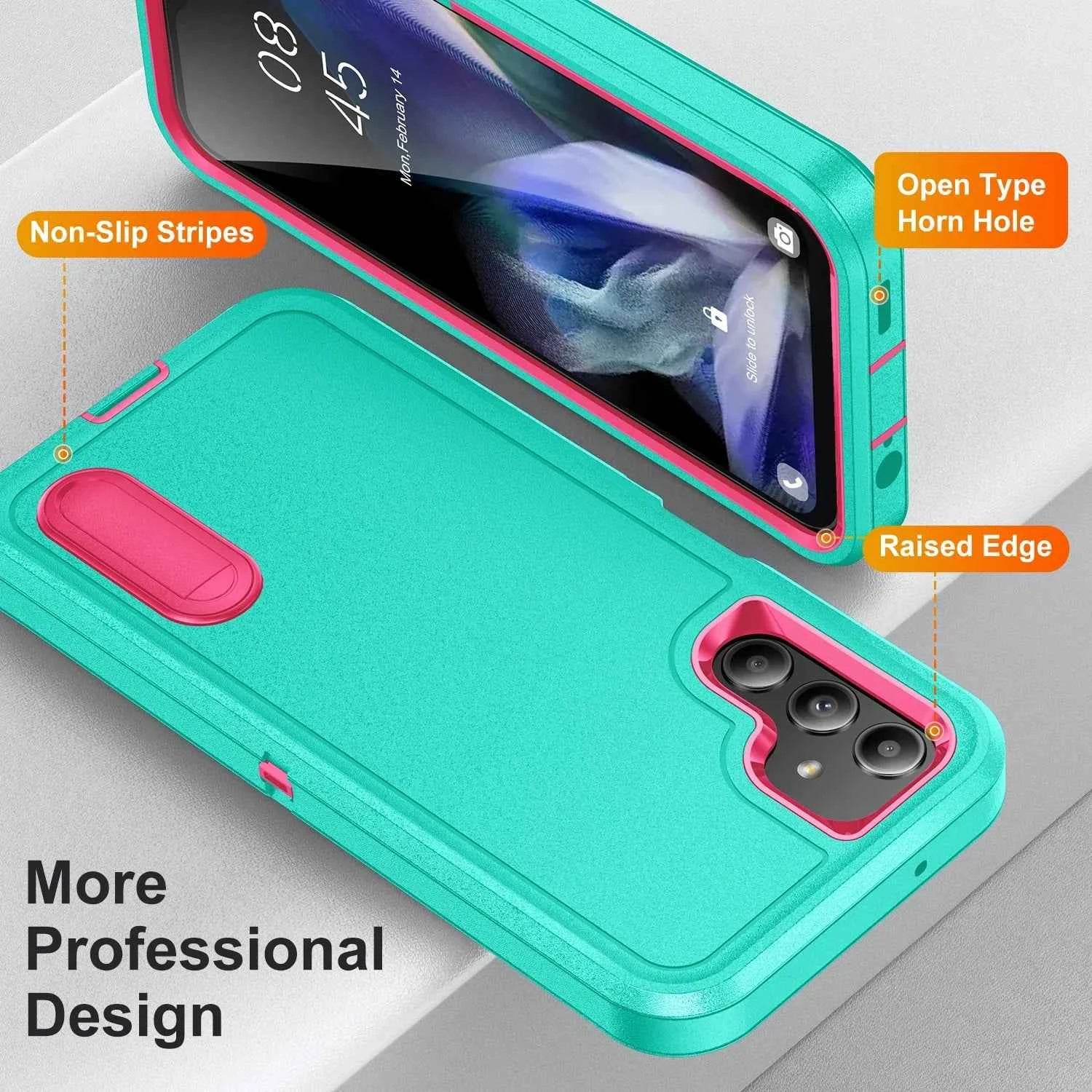 Anti-Shock Strong Cover Cases for Samsung Galaxy S26 Ultra A17 A54 5G A56 A36 A16 A15 A14 A53 S23 S25 FE S24 S25 edge S22 Plus