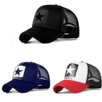 Breathable Mesh Snapback Baseball Cap for Casual Outdoor Style