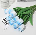 3/5/10/15/20pcs Tulips Artificial Flowers Real Touch Flower Bouquet Tulips Fake Flower for Wedding Home Decoration
