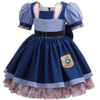 Girls Judy Hopps Bunny Police Costume Dress – Zootopia Outfit