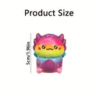 .12/24PCS Kids Adult Mini Kawaii Newt Cute Stress Relief Squeeze Toys Random Slow Rising Toy Carnival Goodie Party Send Gift