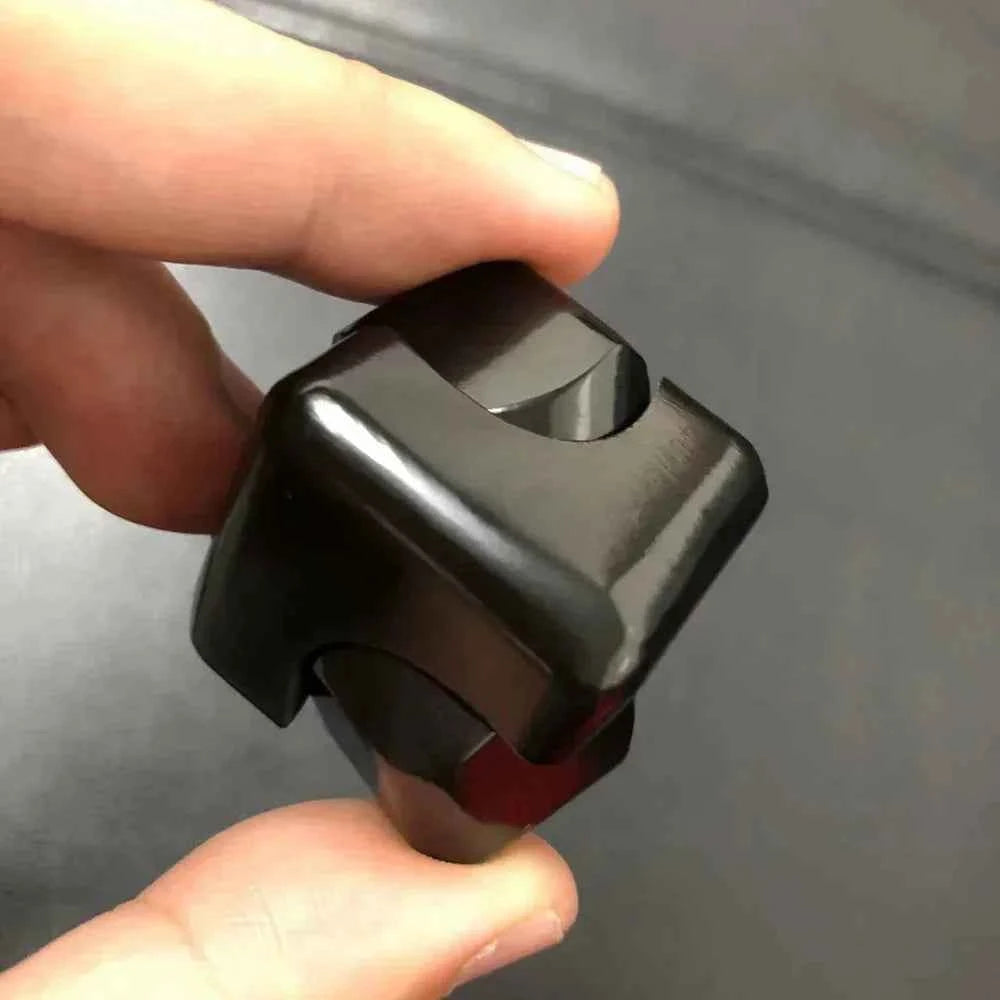 Metal Cube Rotating Fingertip Gyroscope Fidget Anti Stress Toys Adult Office Home Travel Portable Spinner Toys Christmas Gifts