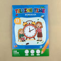 Children's Time Concept Practice Workbook, Suitable for Home School and Kindergarten Activities, Includes Reading and Math Practice Sheets, Perfect for Classroom Teaching and Back-To-School Supplies. Christmas Gifts.