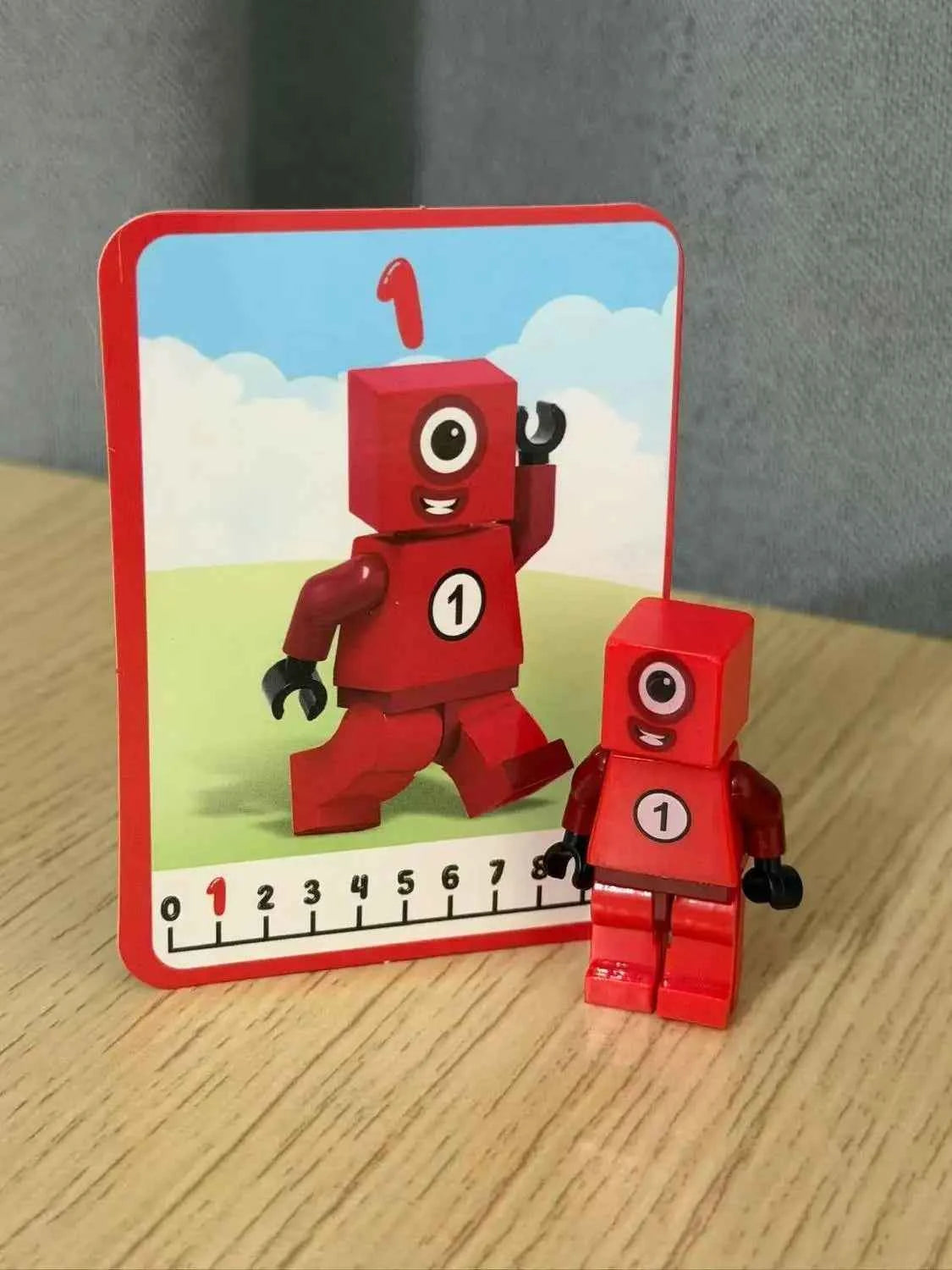 Number Blocks Assembly Educational Math Learning Toy Set