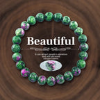 8mm Natural Stone Beaded Bracelet for Women Men Amethysts Crystal Quartzs Agate Tiger Eye Elastic Bangles Good Luck Jewelry