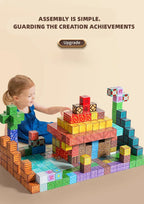 Magnetic Building Blocks Storage Box STEM Construction Toy Set