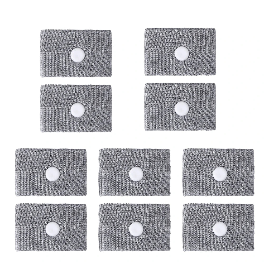 1-5 Pairs Travel Morning Sickness Wrist Band Anti Nausea Car Van Sea Plane Wristband Anti-motion Sickness Bracelet Strap Boats