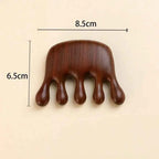 New Wooden Massage Wood Massager Comb Scalp Head Oil Massager Scalp Hair Comb Tools AMS01