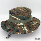 Camouflage Tactical Cap Boonie Bucket Hat Caps Camo Men Outdoor Sports Sun Bucket Cap Fishing Hiking Hunting Hats
