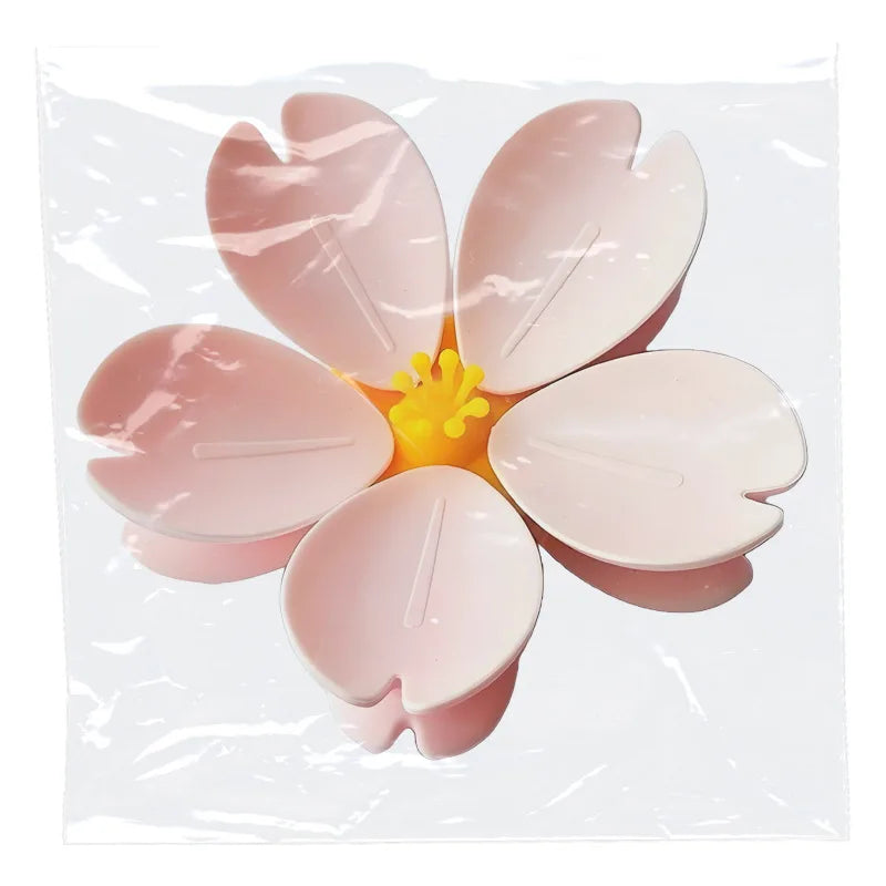 Sakura Magnetic Fridge Magnet Seal Clip, Petal Sealing Clip, Magnetic Fridge Sticker, Snack Clip, Flower Decoration