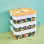 Plastic Storage Box For Lego Children Jigsaw Puzzle Building Block Container Classification Part Sort Box Kidroom Toy Organizer