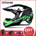 Free Gift For Adults Children Professional Off-road Helmet Motorcycle Helmet Downhill DOT Racing Motorcycle Motor Helmet