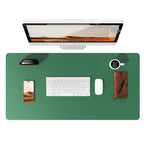 Large PU Leather Desk Pad – Non-Slip Office Mouse Pad & Desk Protector for Laptop, Keyboard, and Workstation