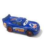 Disney Pixar Cars Piston Cup Racer Lightning McQueen Plated Version Magenta Color Alloy Diecast Model Toy Cars Children's Gift